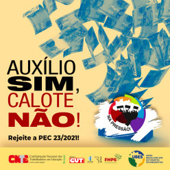 Auxílio sim, calote não!