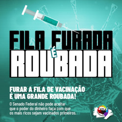 Fila Furada é Roubada!